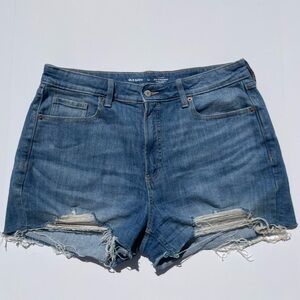 Old Navy High-Waisted OG Jean Cut-Off Shorts | 3-inch inseam